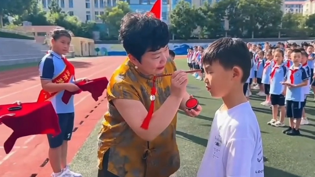 果然视频 | 威海市孙家疃小学打造“精致”开学第一课