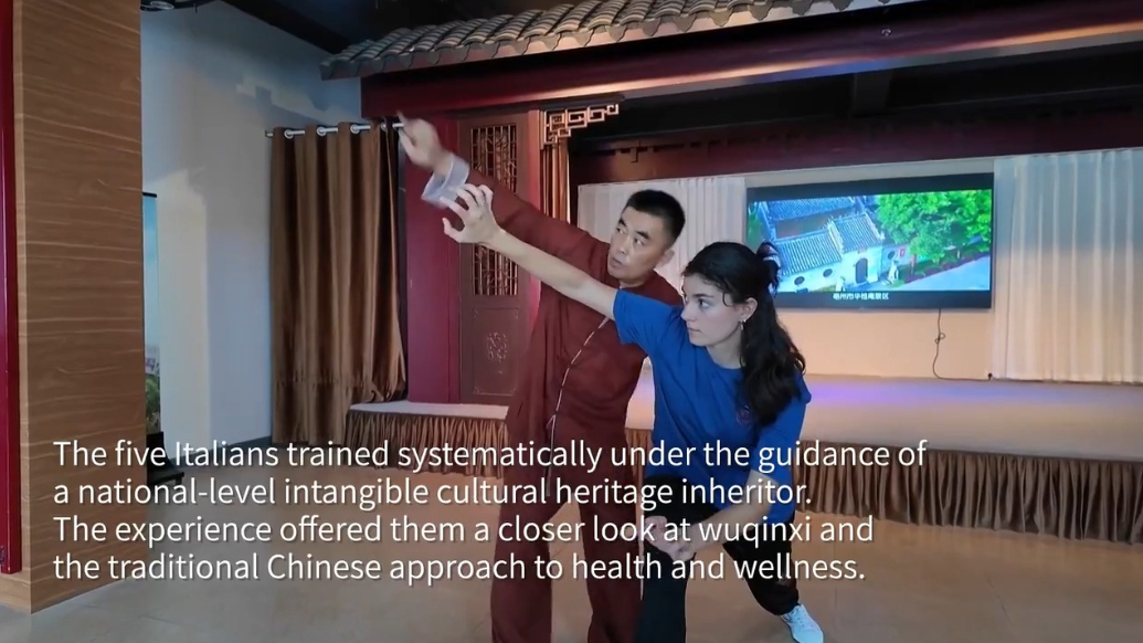 Italian martial artists explore traditional Chinese wuqinxi