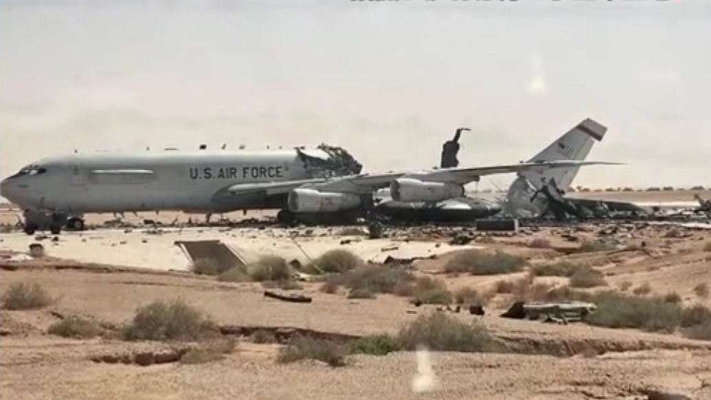 中东美军基地遭伊朗袭击后照片被披露