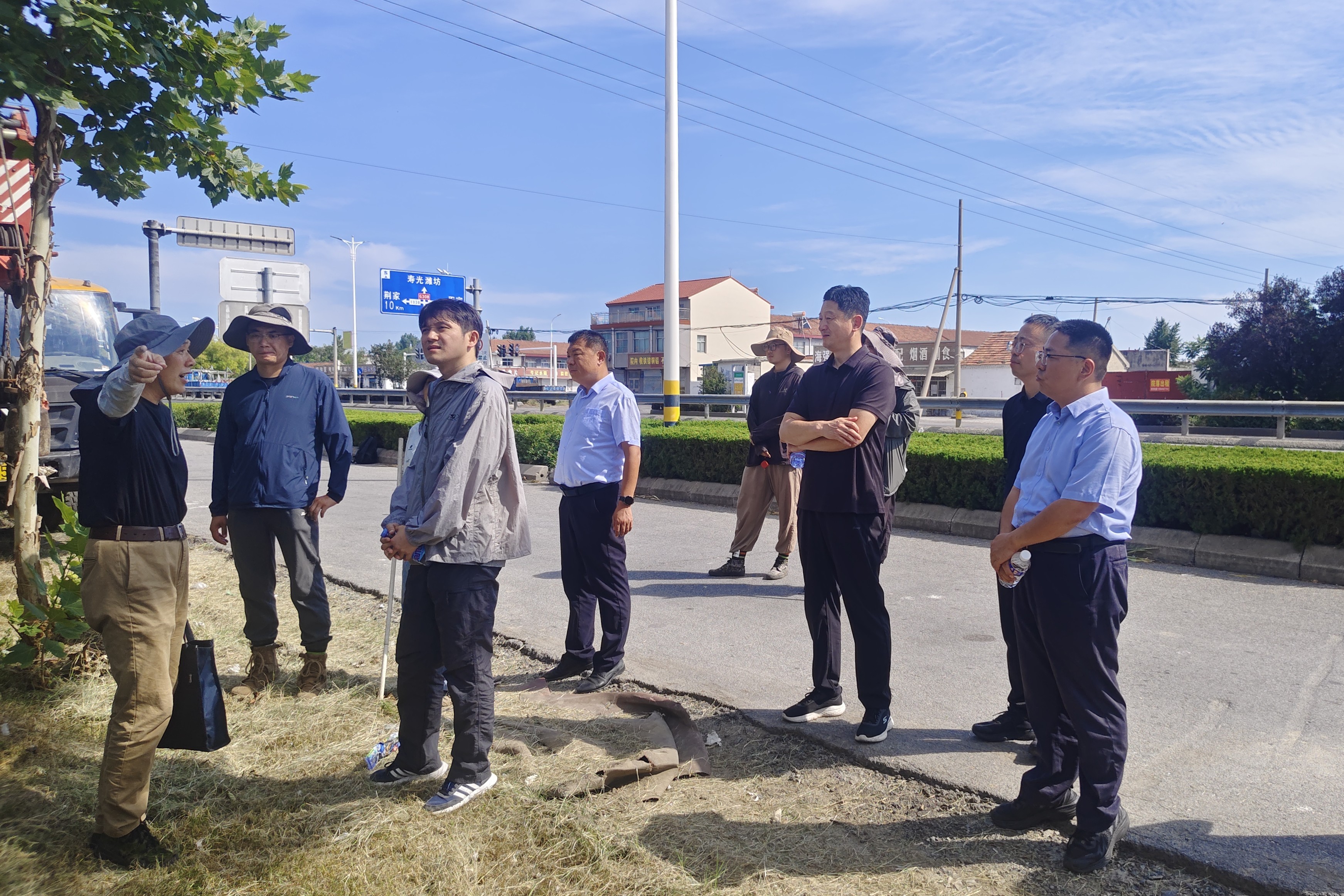 国家林草局对山东省地矿局地质测绘院承担的森林样地调查工作开展现场技术指导