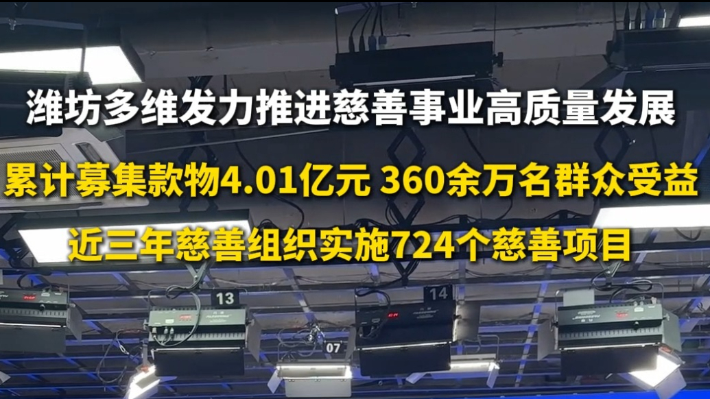 果然视频|惠及360余万人次，潍坊慈善做实基层民生帮扶