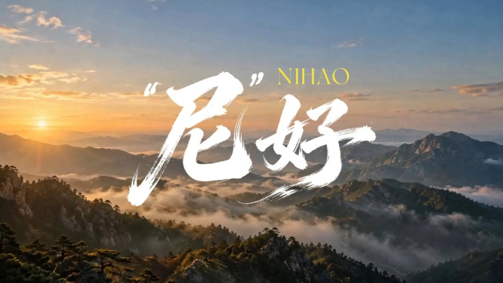 “尼”好 Hello, Nishan