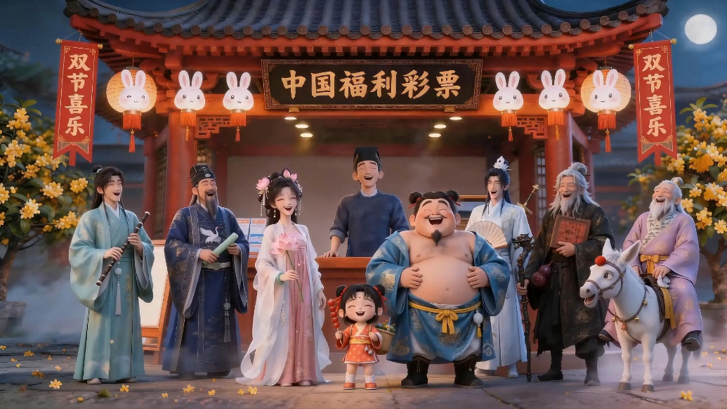 果然视频|中秋遇国庆，家国两团圆，福彩与您共赴美好佳节