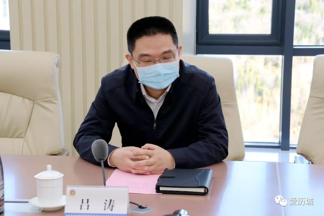 吕涛到市公安局和市交警支队走访