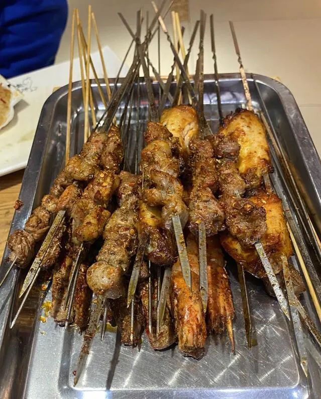 陕西烧烤也很棒啊,今晚必须跟串约上.