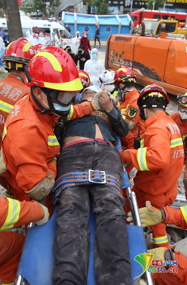 救援现场 消防救援局 供图
