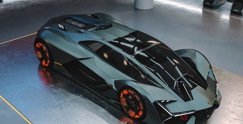 兰博基尼未来概念车terzo millennio,让我们看看