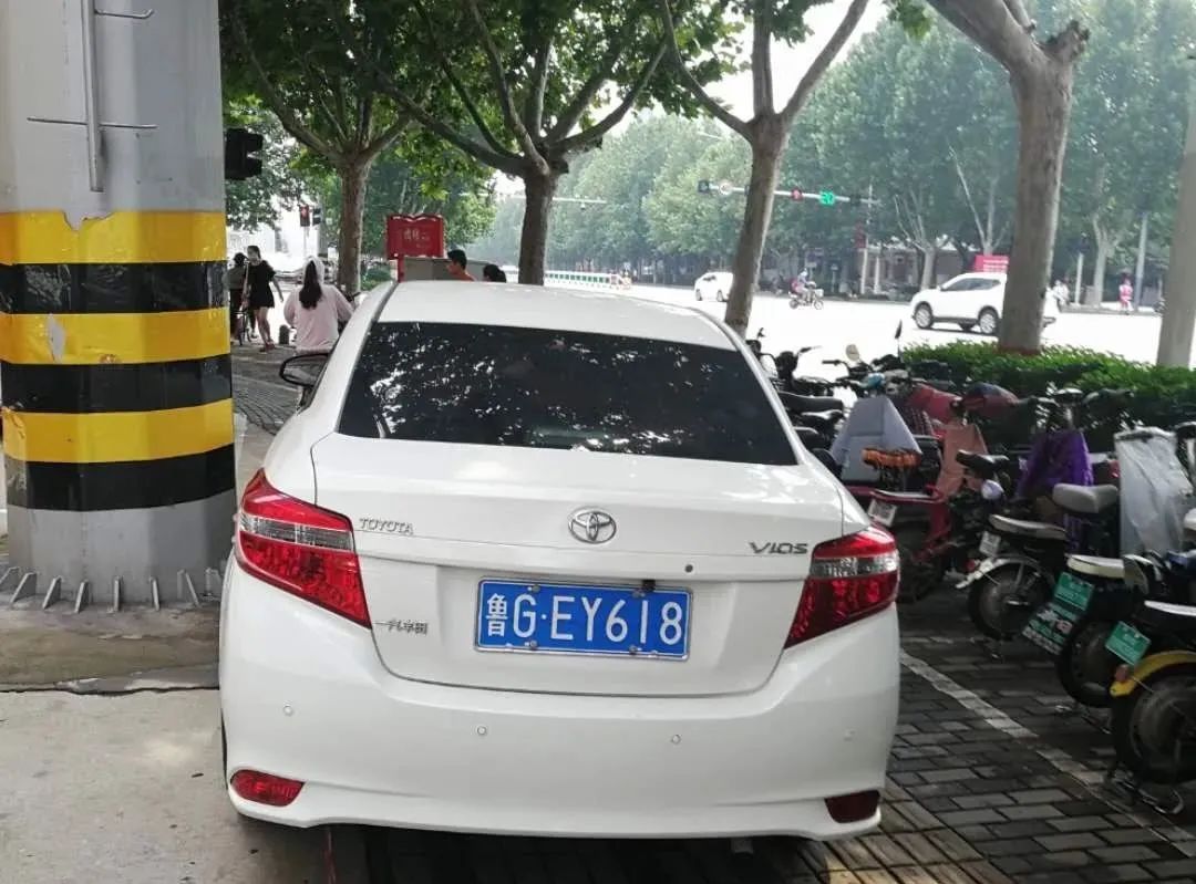 曝光潍坊这些车违停被拍有你的吗