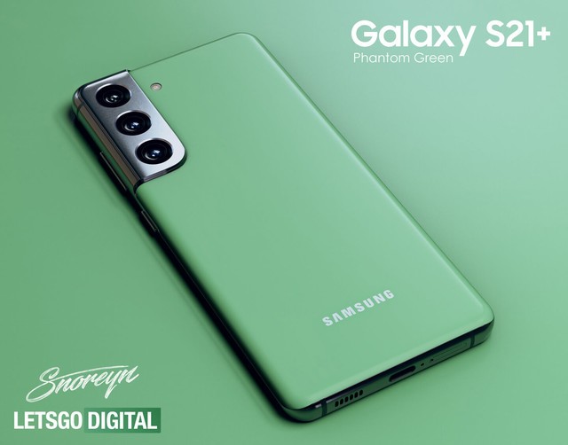 外媒曝三星galaxy s21 将增"幻影绿"配色