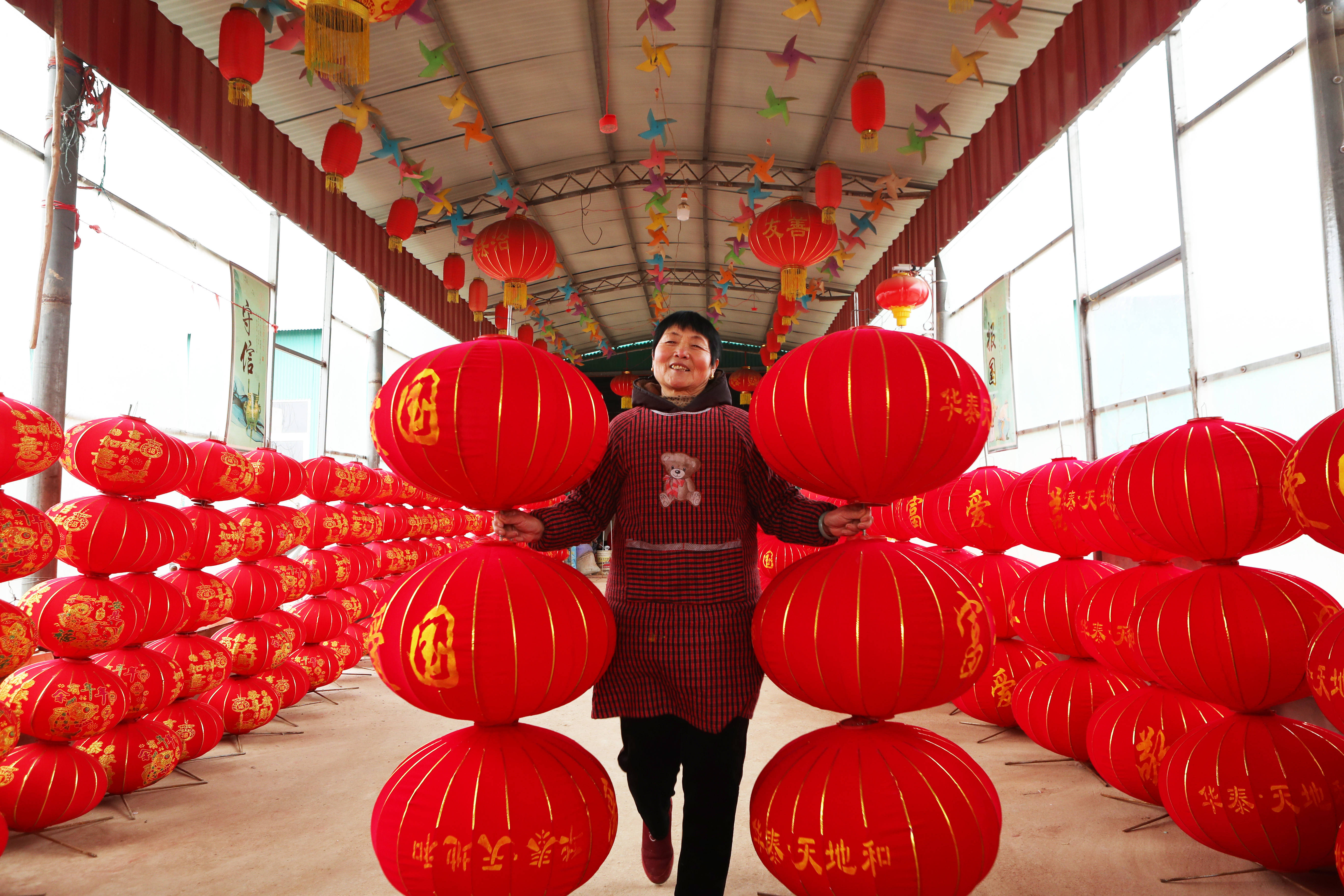 新华社照片,许昌(河南),2021年12月31日12月31日,河南省长葛市古桥镇