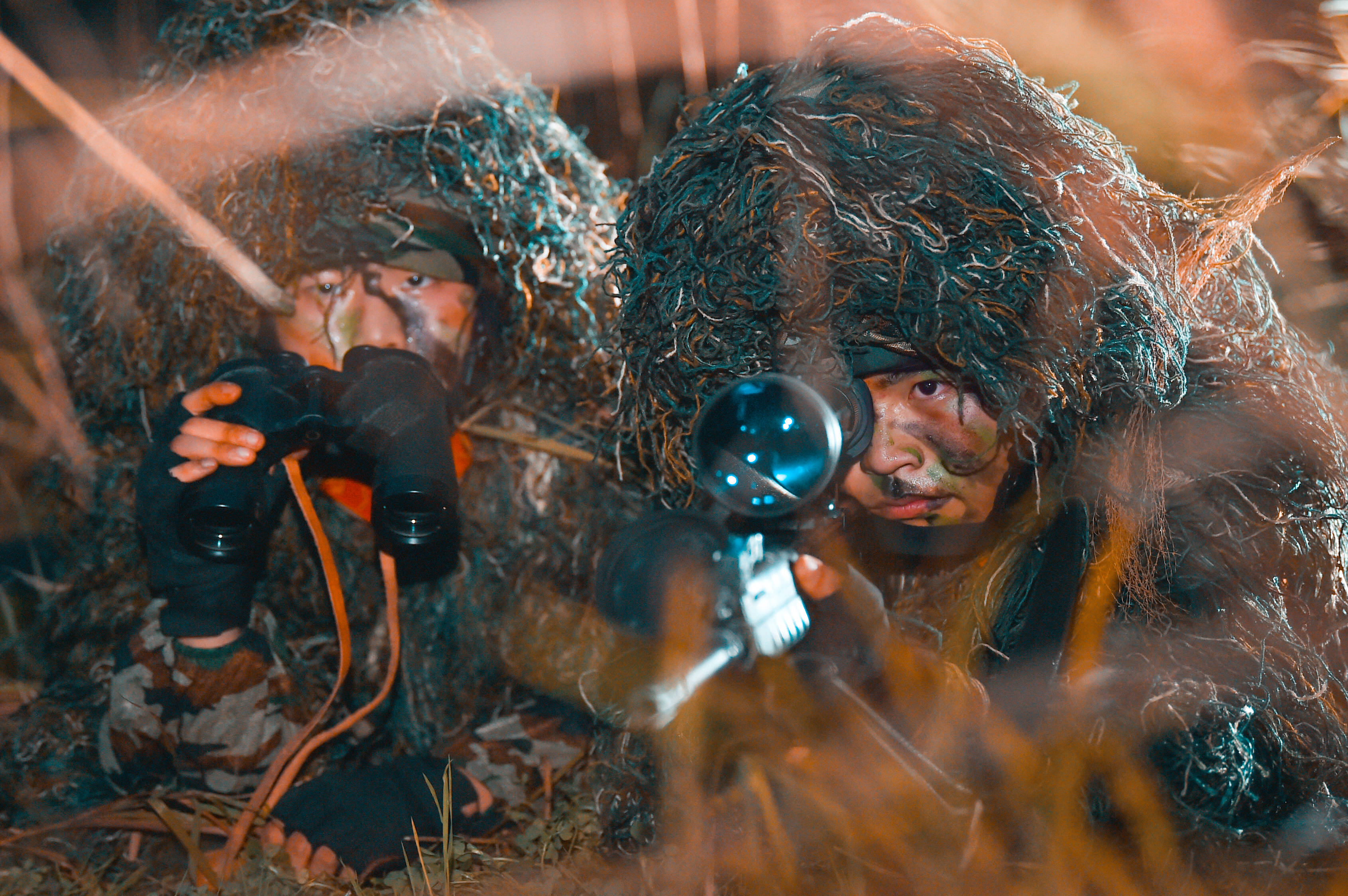 高清大片儿!直击武警官兵演练现场