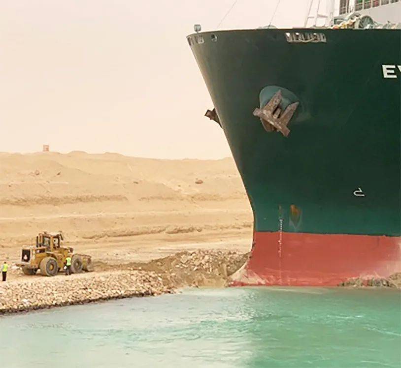 苏伊士运河出事了