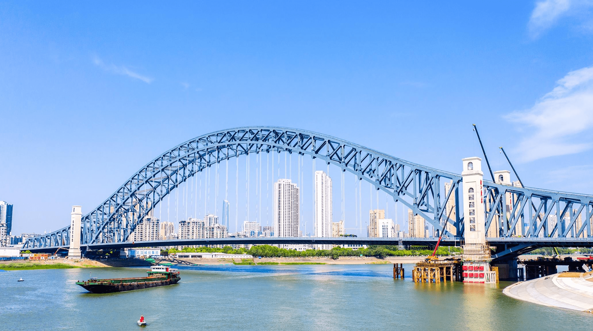 建桥之都再"上新" 汉江最宽桥汉江湾桥今日通车