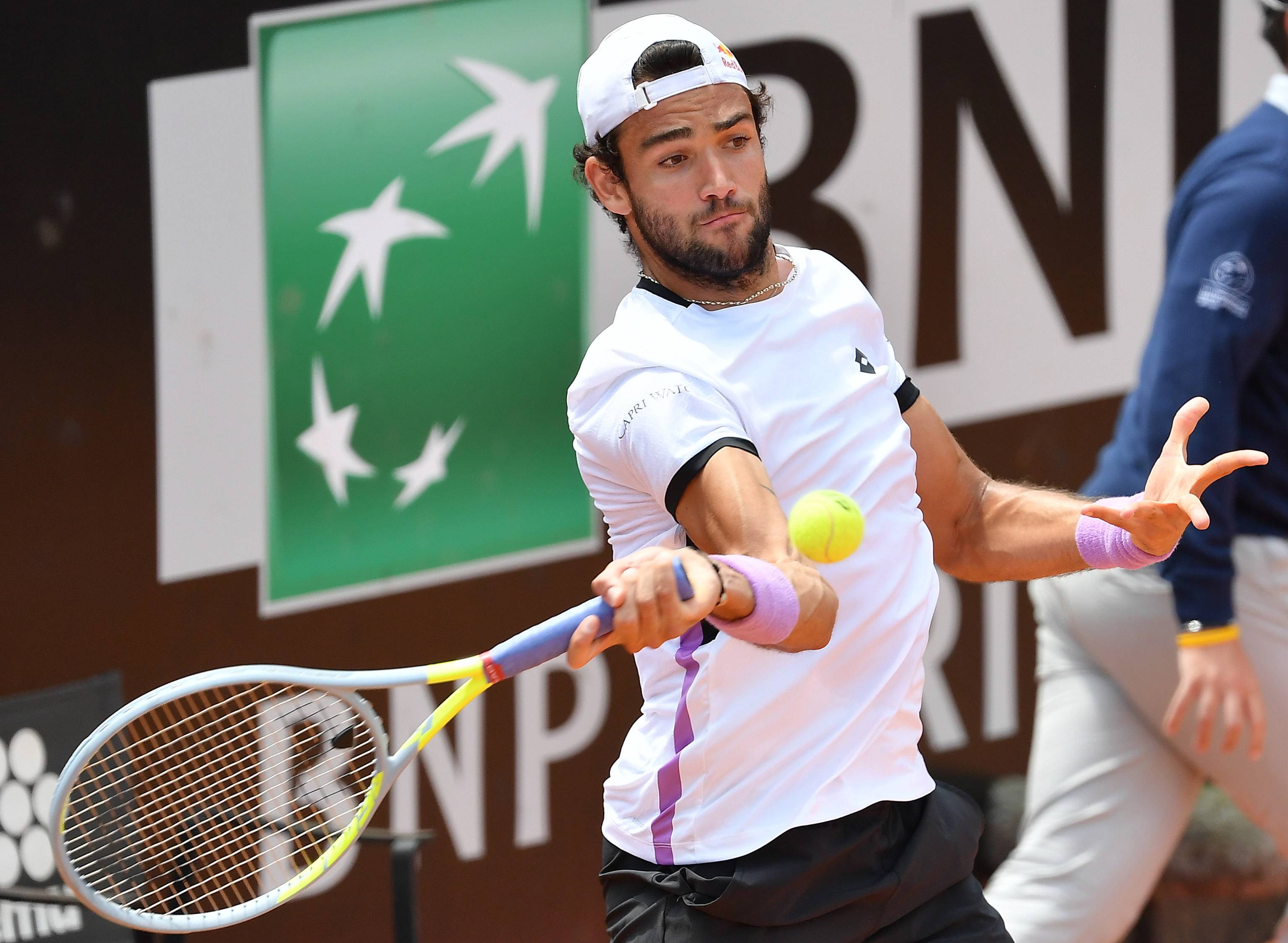 网球——意大利公开赛:西西帕斯晋级