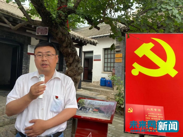 国网涉县供电公司党支部书记贾志刚 (未来网 瞿凯侠 摄)