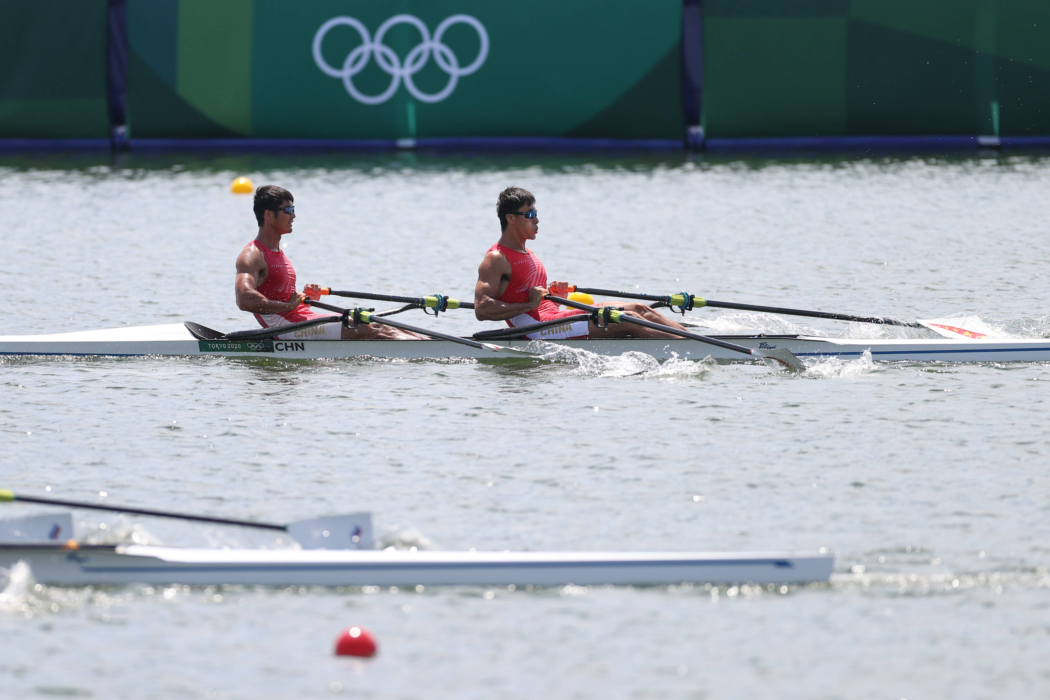 赛艇项目开赛——中国队赛况