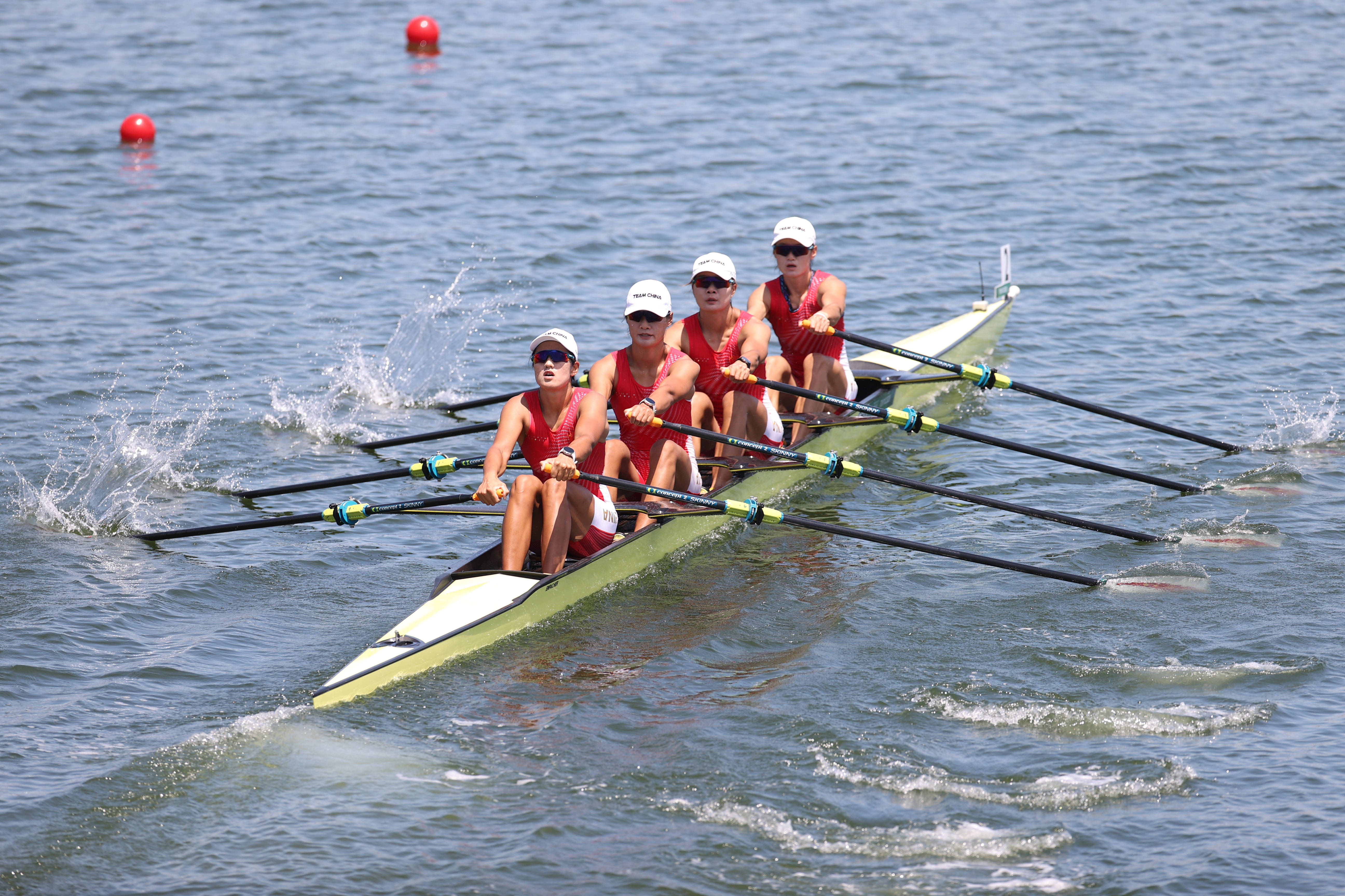 赛艇项目开赛——中国队赛况