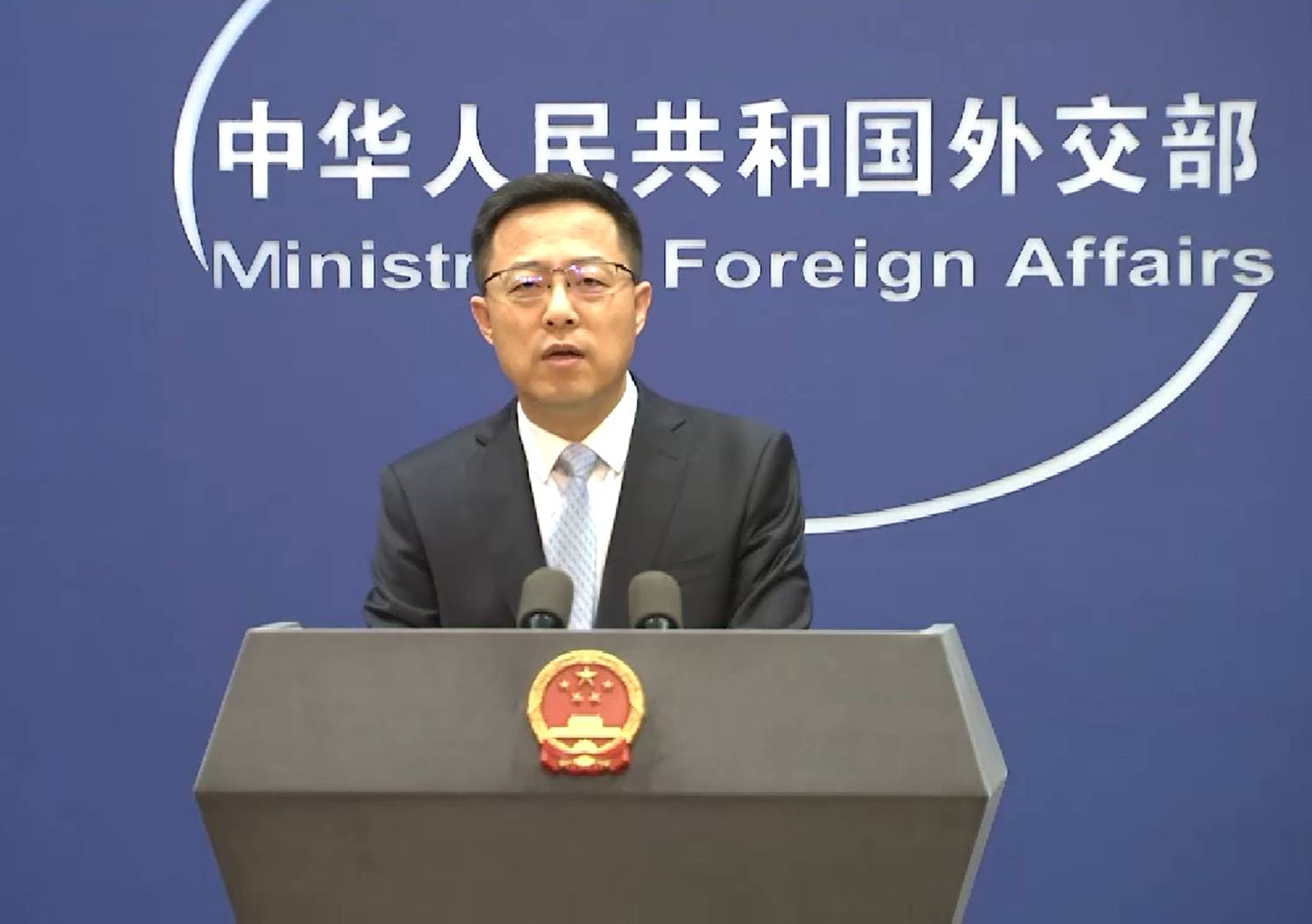 我们将在舍曼常务副国务卿访华期间,继续阐明中方