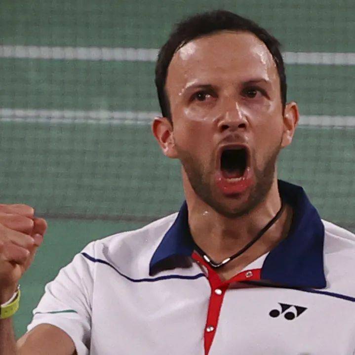 当危地马拉羽毛球球员科登进入四强,成为奥运羽毛球历史上首位除亚洲