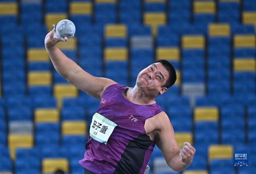 全运会-田径男子铅球:刘洋夺冠