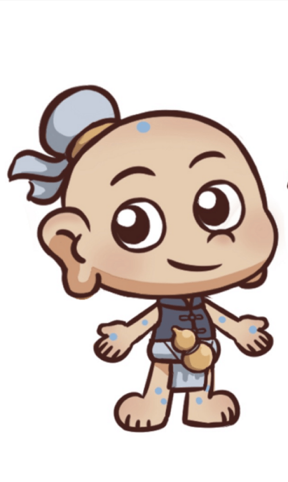 中医药动漫形象灸童正式亮相