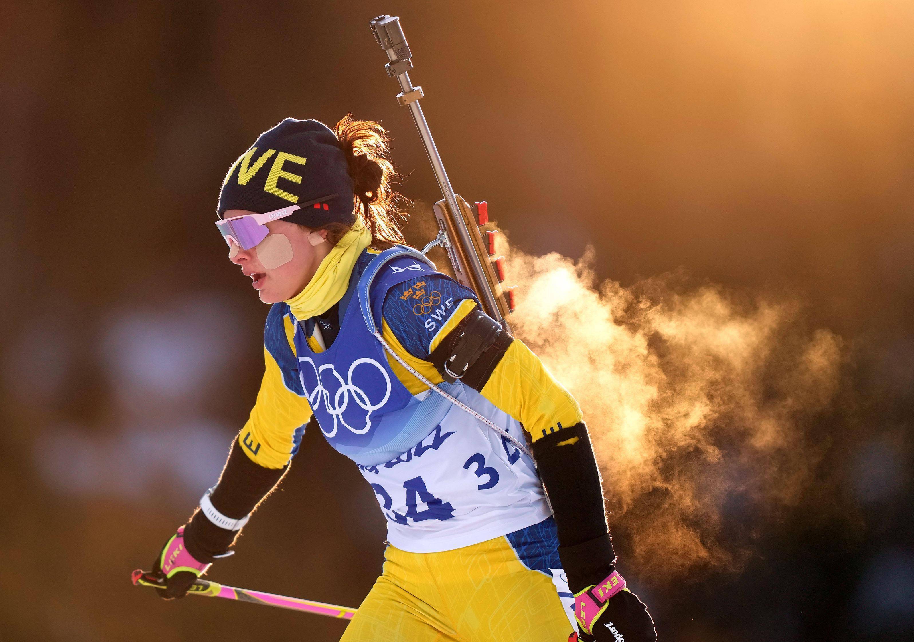 冬季两项女子15公里个人赛赛况