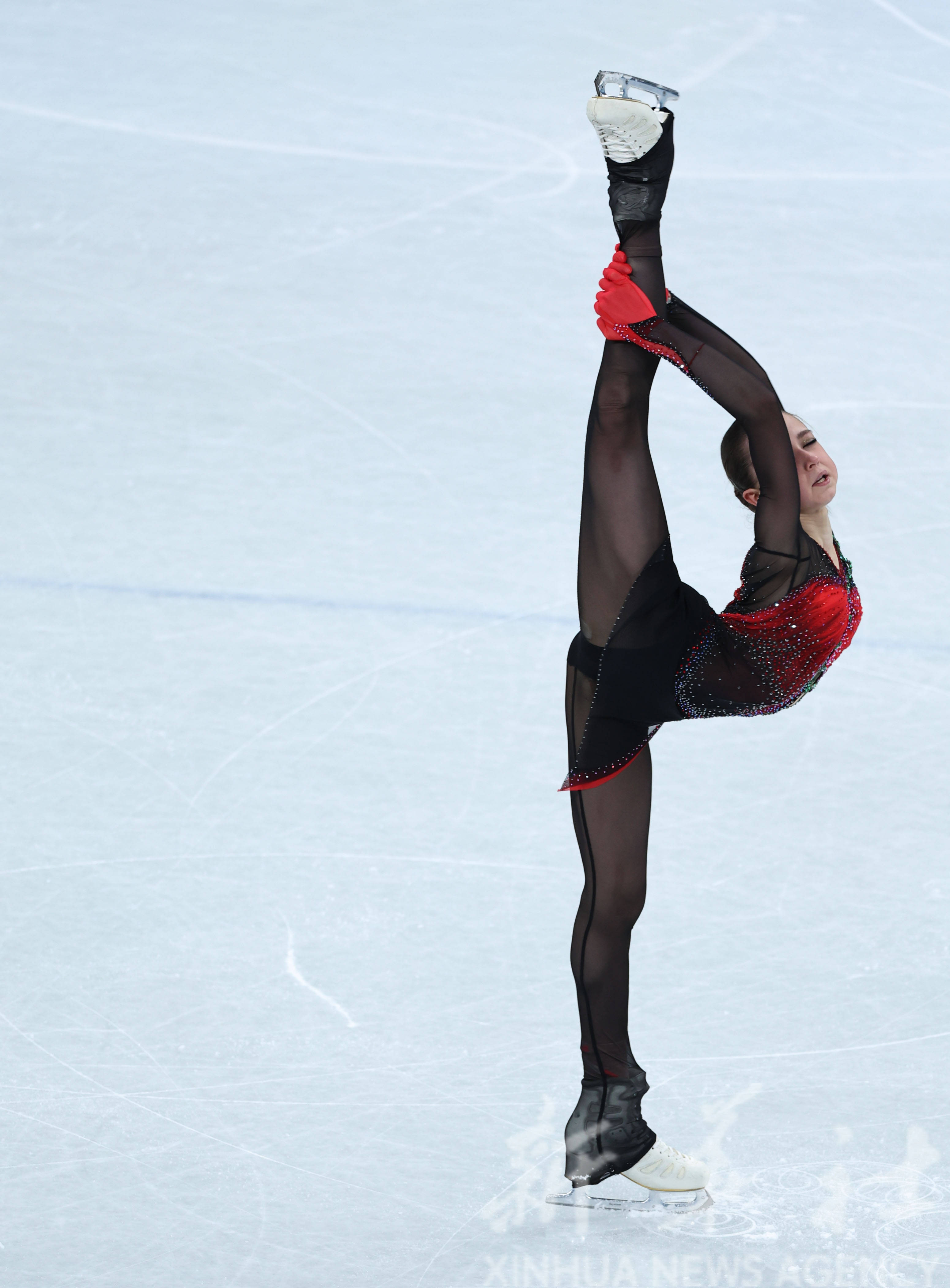 花样滑冰团体赛女子单人滑自由滑赛况