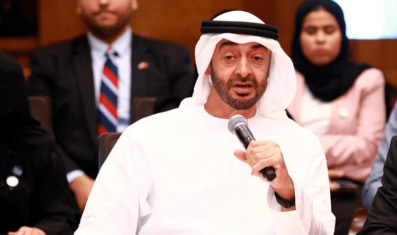 克里姆林宫发布消息称,俄罗斯总统普京与阿联酋阿布扎比王储穆罕默德