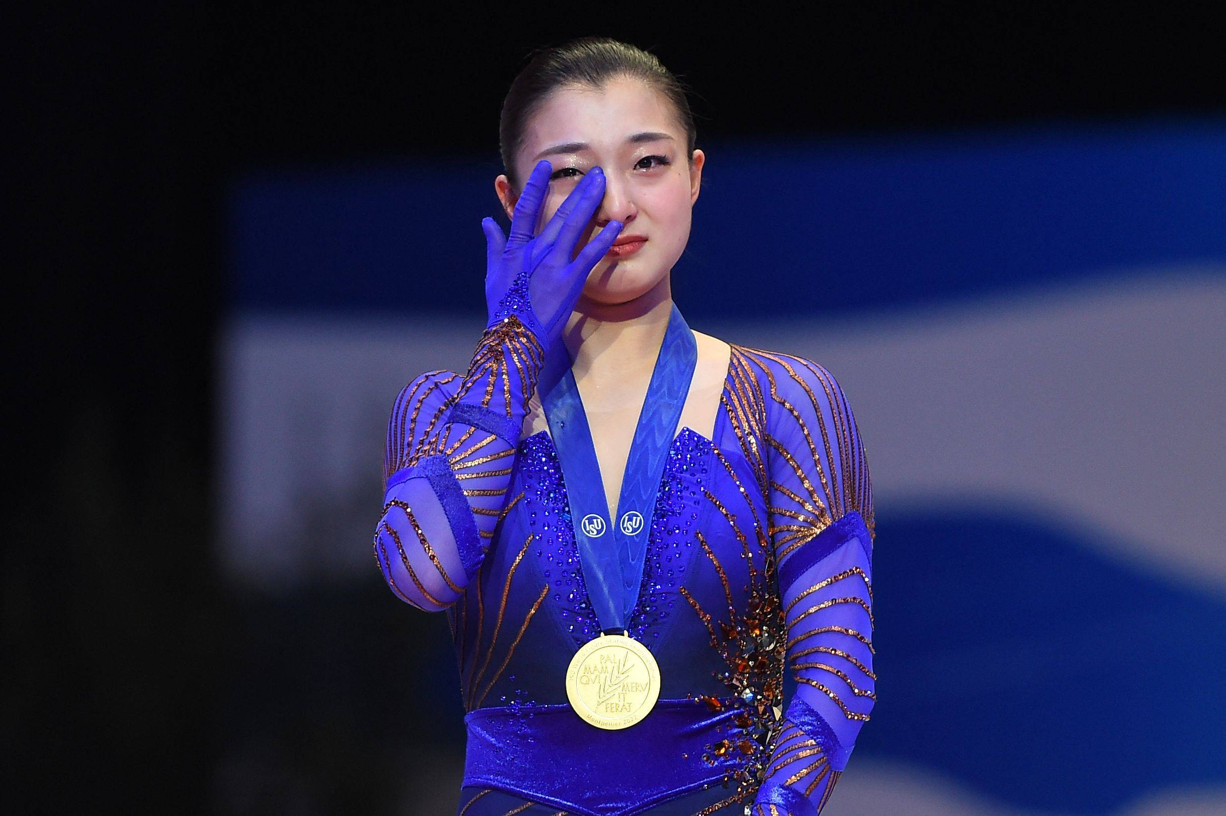 日本花滑选手坂田花织图片