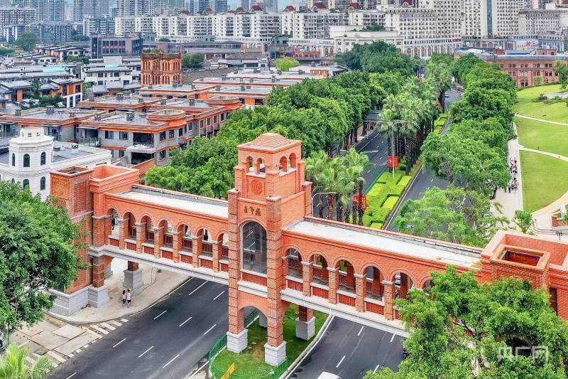 组图福州新开放最美天桥勾连历史与现代美