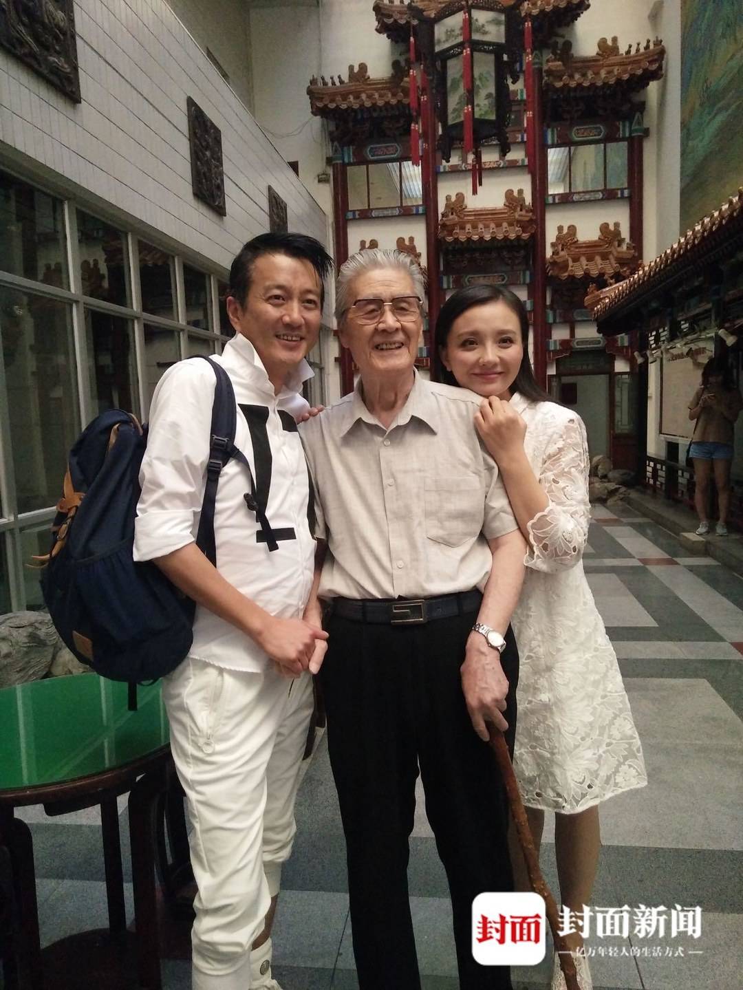 蓝天野逝世 濮存昕宋丹丹众多北京人艺演员沉重悼念-齐鲁晚报网