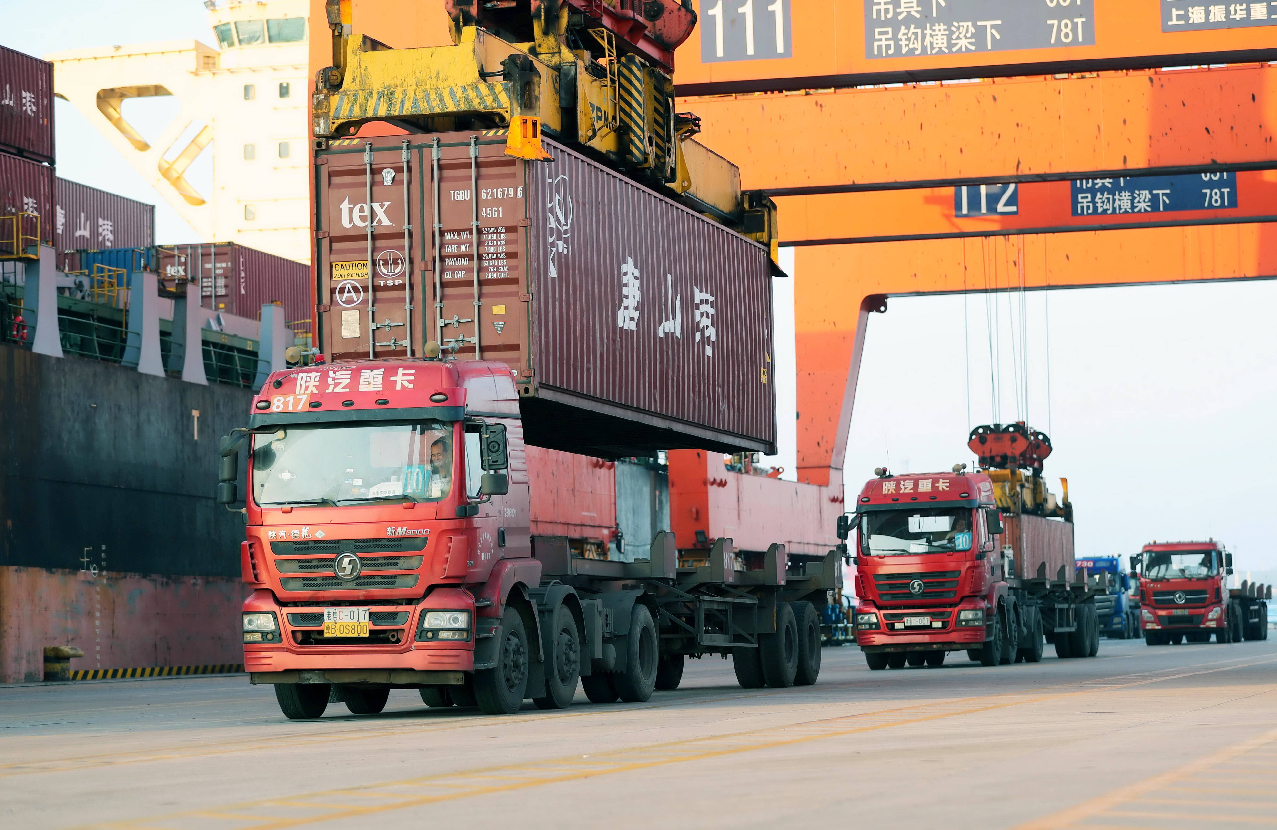 唐山港上半年集装箱吞吐量同比增长12.93%-齐鲁晚报网