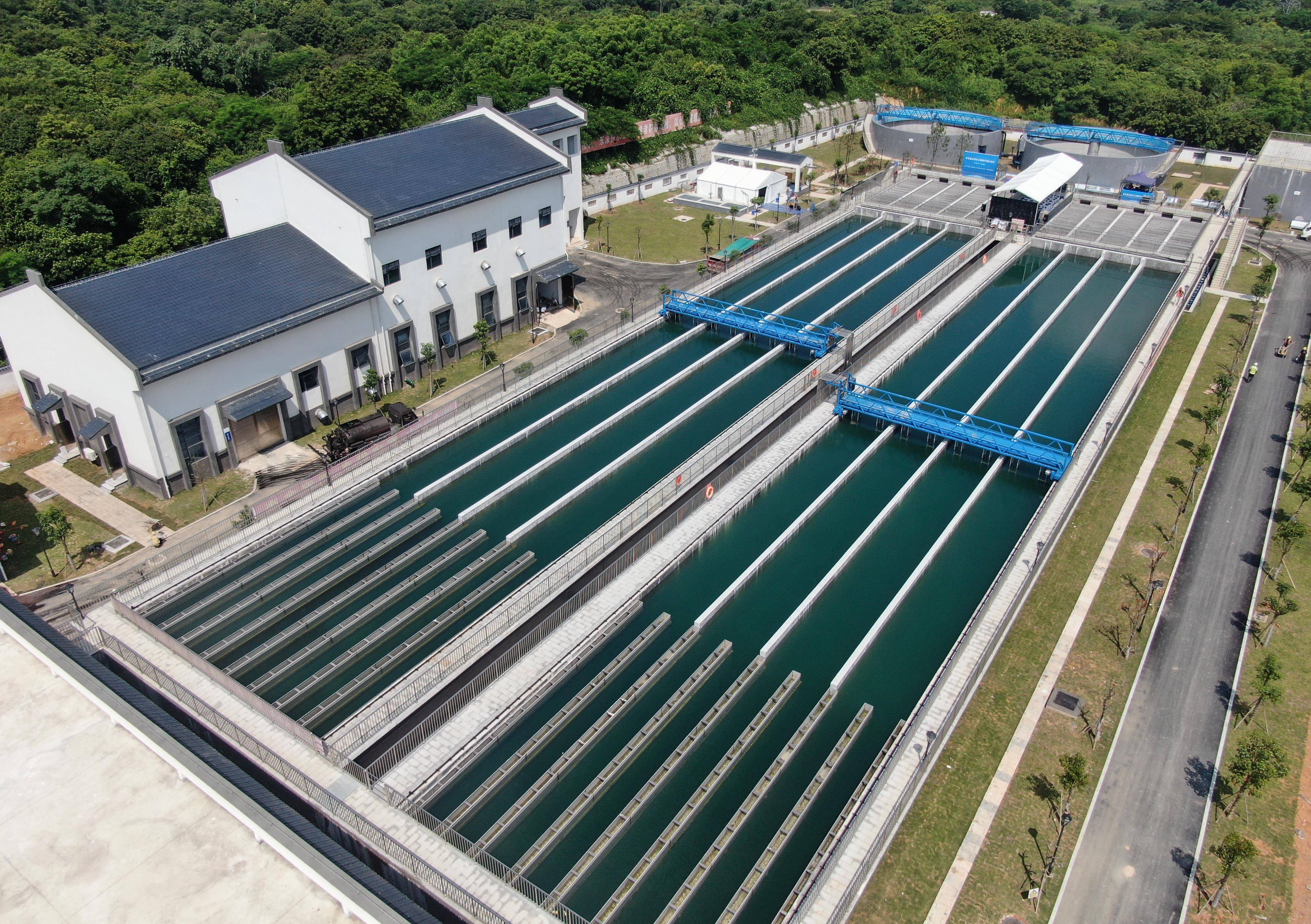 广东粤东重点供水工程集中通水