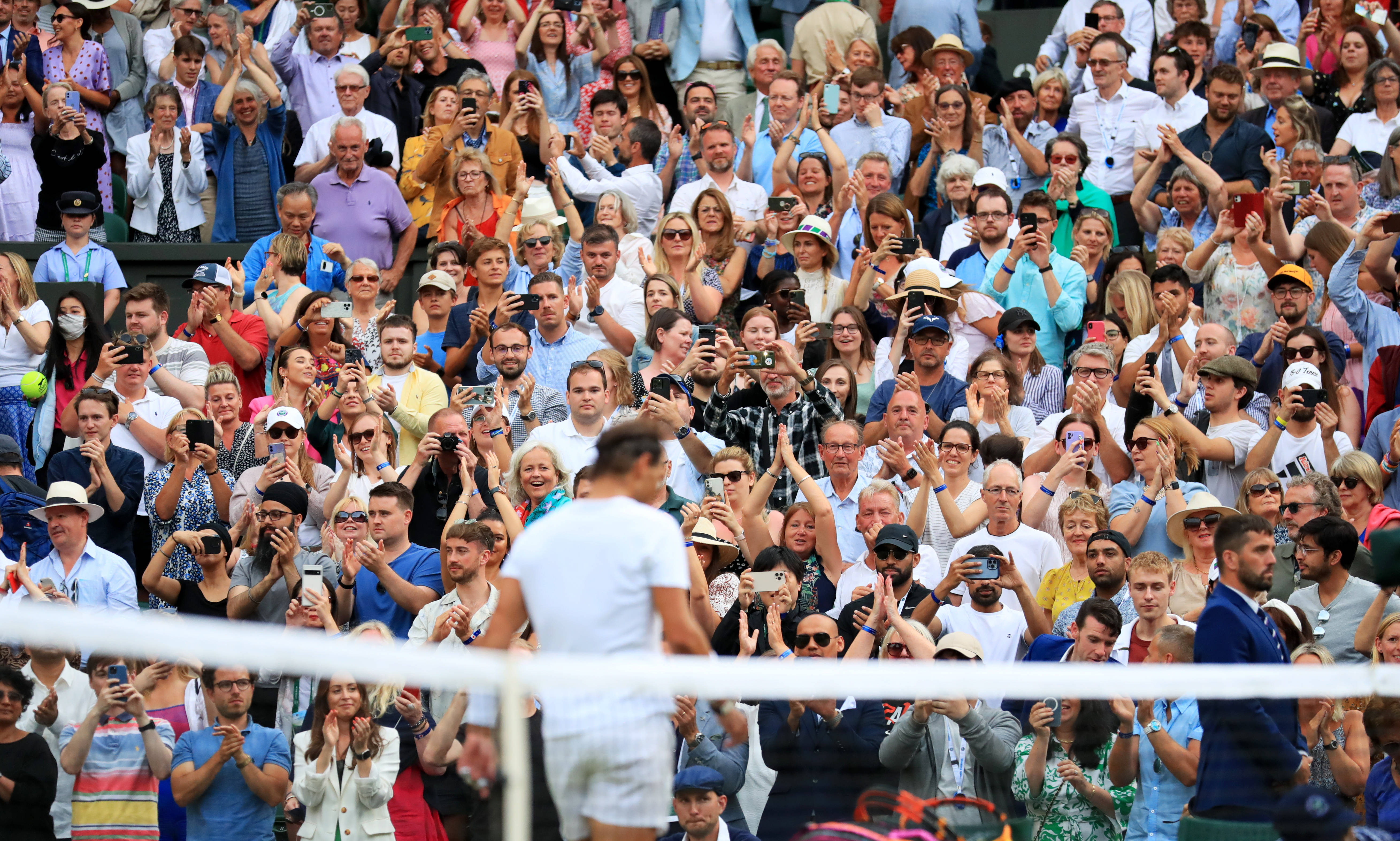 网球温网纳达尔晋级男单四强