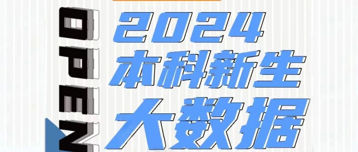 抢鲜看！滨医本科新生大数据揭秘！