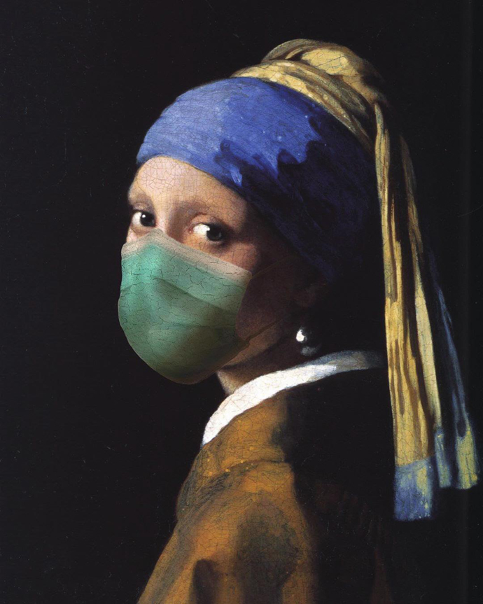 给蒙娜丽莎戴上口罩,是恶搞还是艺术?-齐鲁晚报网