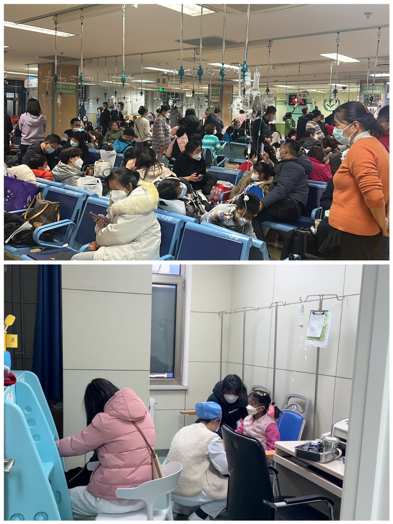 就近治疗不扎堆!北京社区医院儿科门诊现场实拍