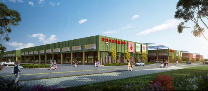 龙山国际农产品集配交易中心赋予济南生鲜市场新生命