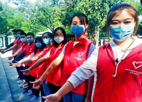 『大众网·海报新闻』“青年展担当”济南市住建局团委开展志愿服务活动