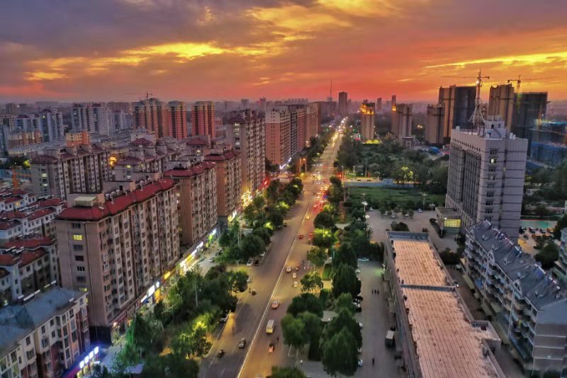 太惊艳一场夕阳与云的艳遇扮靓了单县整座城