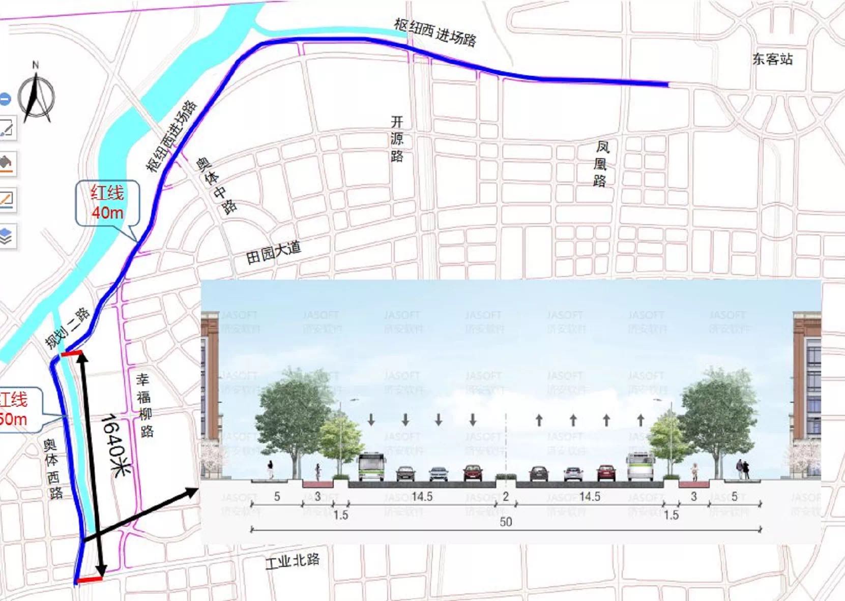 【齐鲁晚报·齐鲁壹点】济南奥体中路要北延，奥体西路也有动作，看看华山片区交通新变化