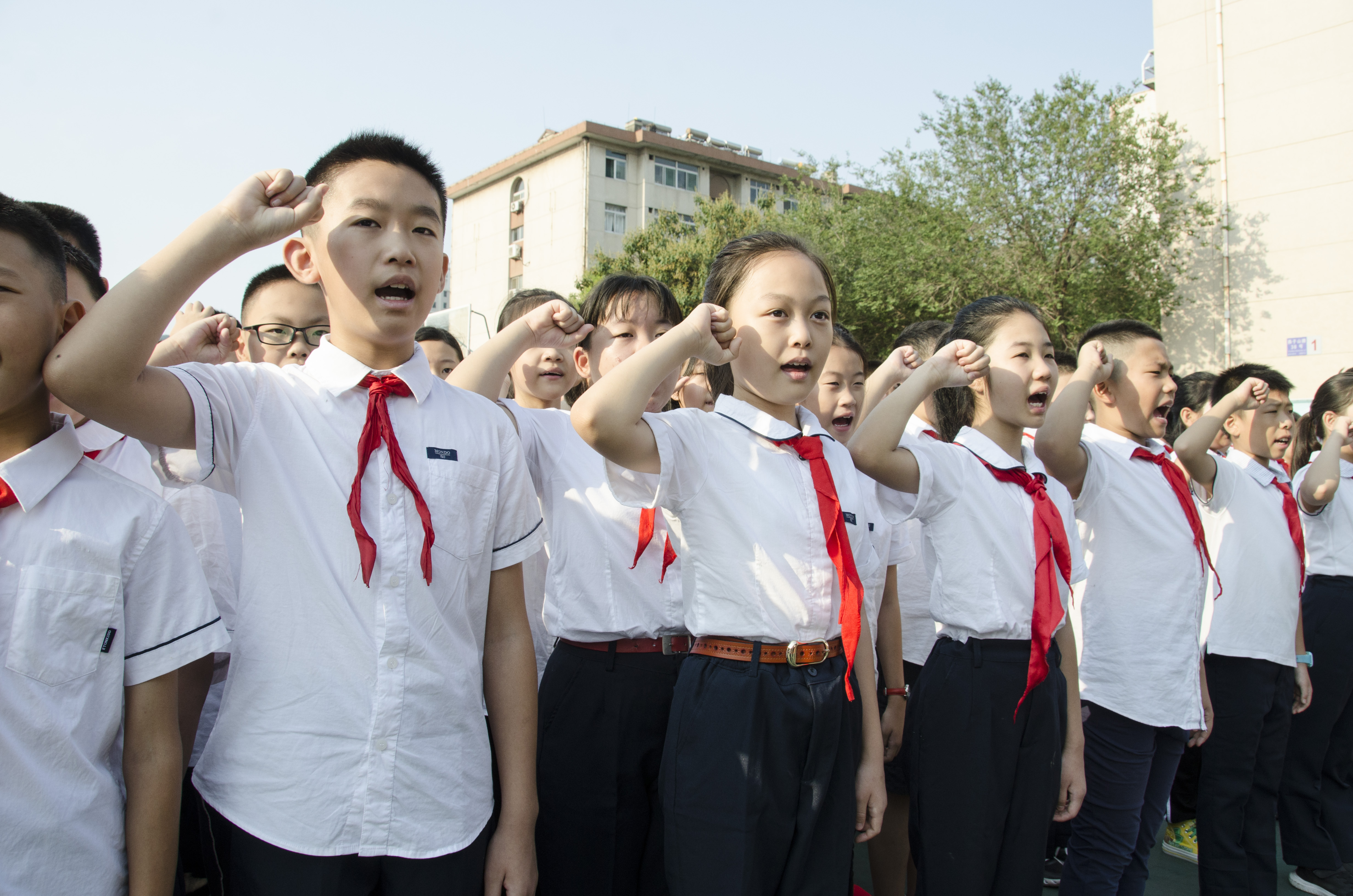济南燕山中学举行开学典礼-齐鲁晚报网