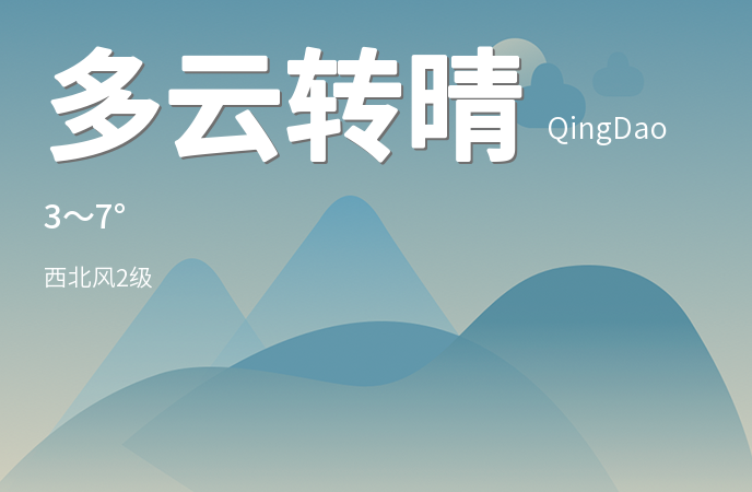 青岛迎来多云转晴天气 空气质量需关注