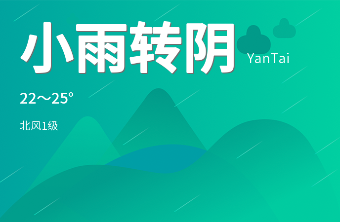 烟台今起三天天气多变 市民出行需备雨具