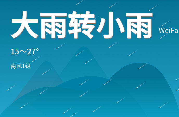 潍坊迎来持续降雨天气 未来三天需注意出行安全