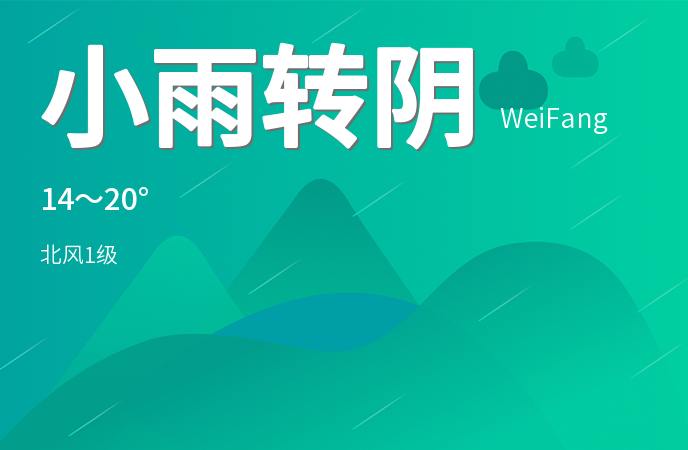 潍坊迎来连续降雨天气，未来三天市民需注意防范
