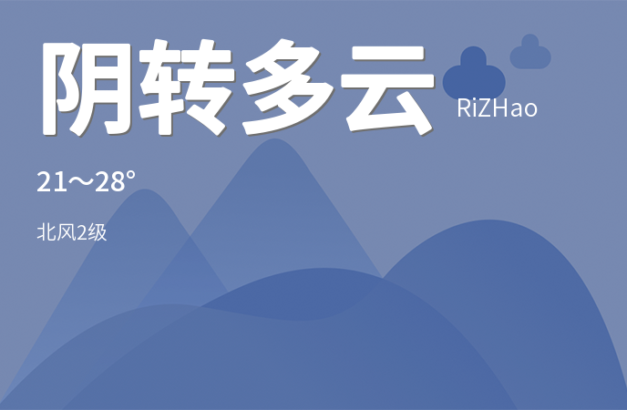日照迎来多云天气温度适宜市民出行