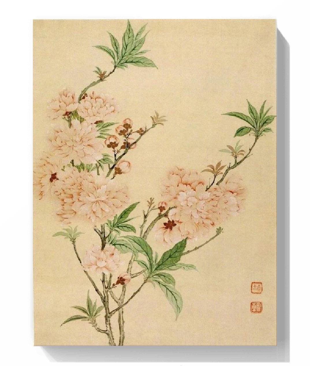 明丽简洁天趣盎然恽寿平花鸟画欣赏