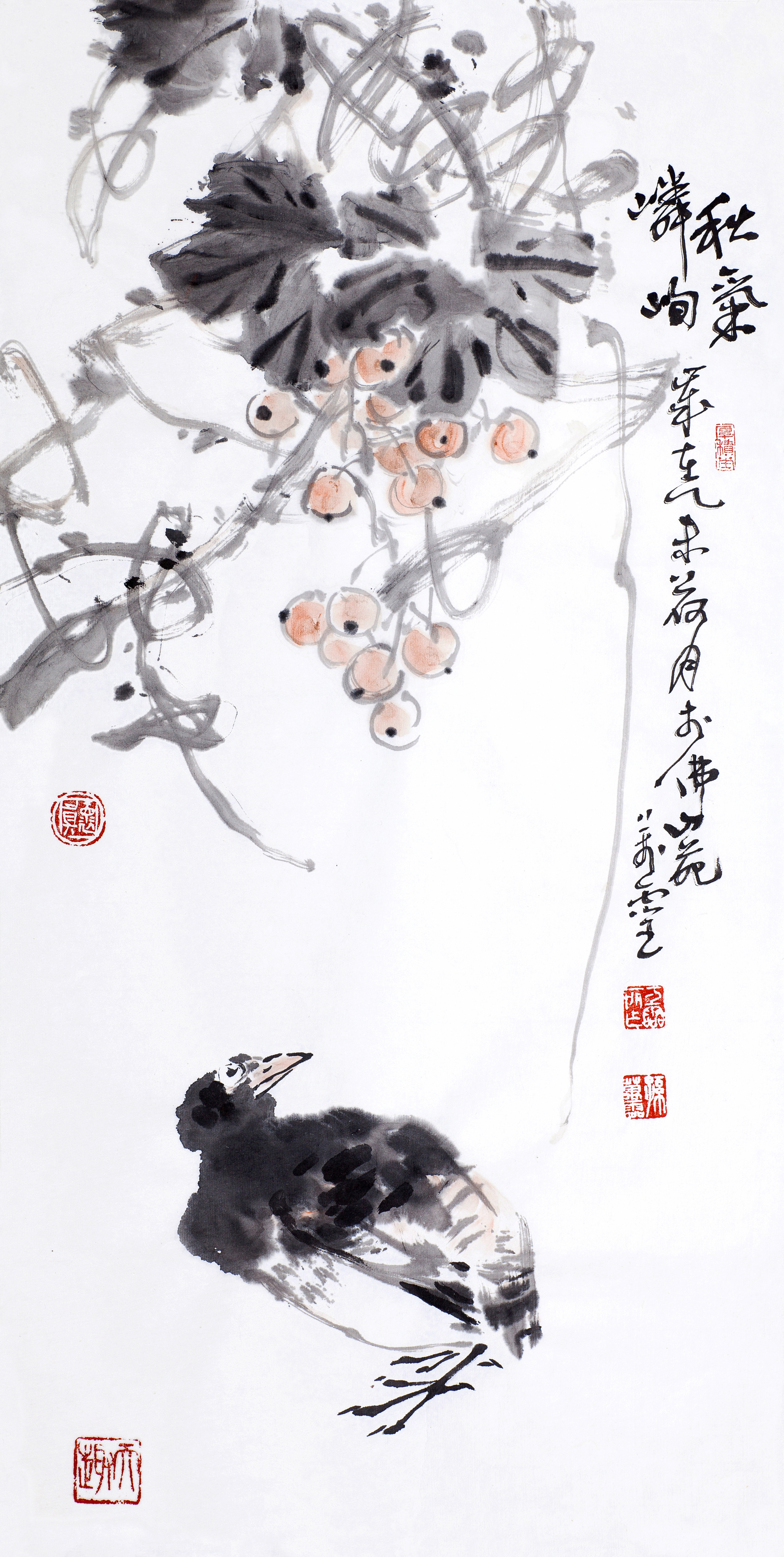 孙万灵花鸟画价格图片