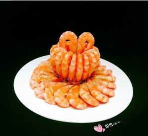 美食推荐摆盘美丽壮观做法简单的白灼虾
